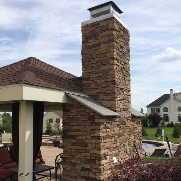 Custom Outdoor Fireplace Contractor